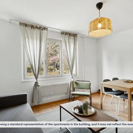 Apartment Contemporary Comfort: 2-bedroom, Two-floor Escape Zurich